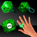 Green Light Up Diamond Ring